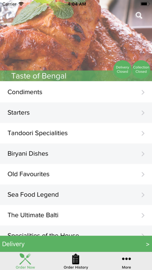 Taste of Bengal Central Promen(圖2)-速報App