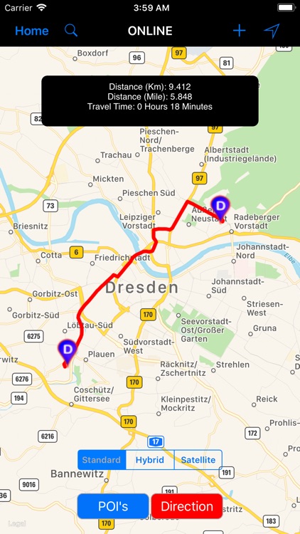 Dresden (Germany) – Travel Map screenshot-3