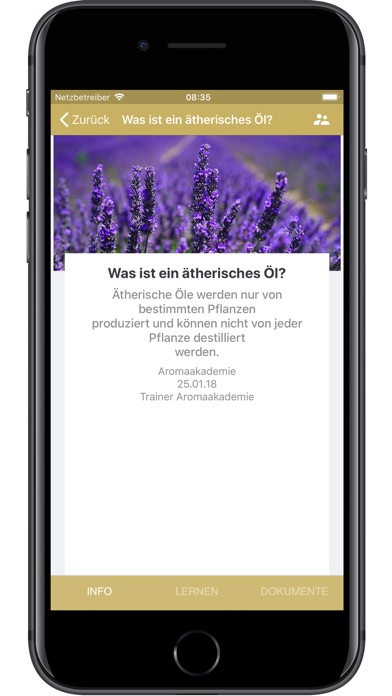 Aromaakademie screenshot 2