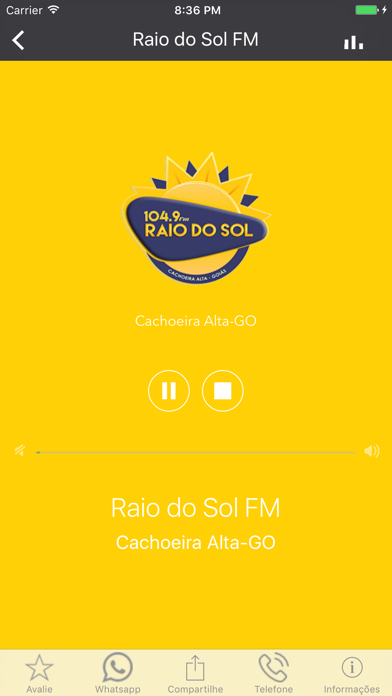 Raio  do Sol FM screenshot 2