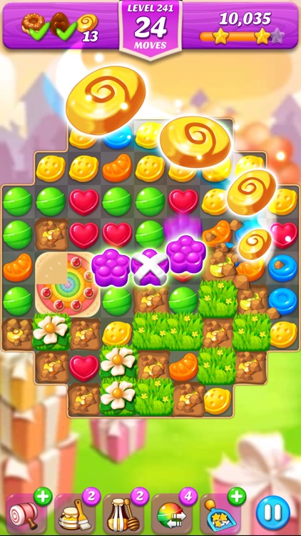 Lollipop2 & Marshmallow Match3 screenshot-4