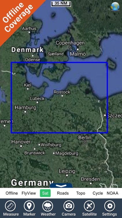 Marine: Germany East - GPS Map Navigator screenshot-4