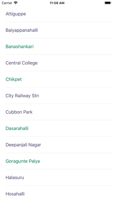 Bengaluru Metro screenshot 2