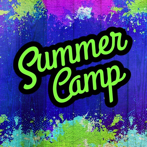 Summers Camp Stickers