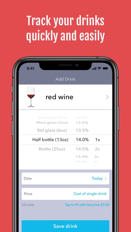 DrinkControl – Alcohol Tracker