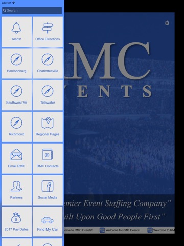 RMC Events screenshot 2