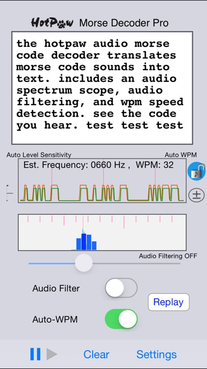 Morse Decoder Pro