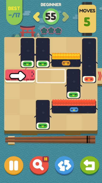 Push Sushi - slide puzzle screenshot-8