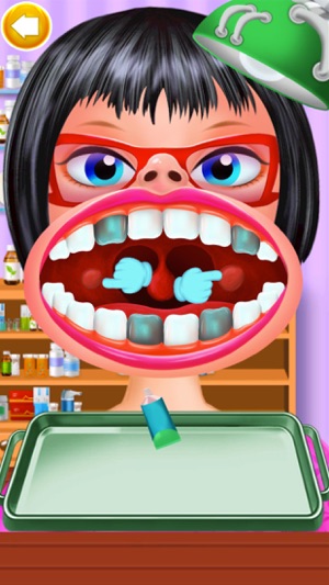 Nerdy Girl Dentist Braces Game(圖4)-速報App