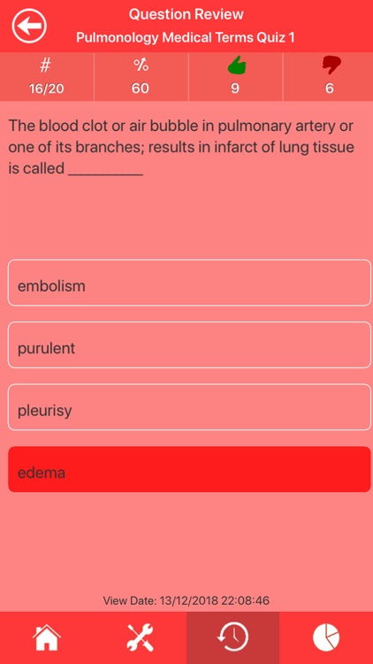 Pulmonology Medical Terms Quiz screenshot-6