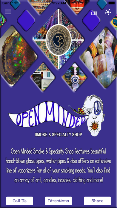 How to cancel & delete Open Minded Smoke & Specialty from iphone & ipad 1