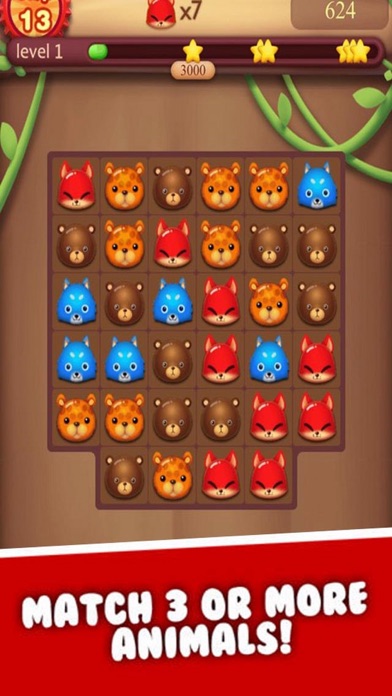 How to cancel & delete Lovely Animal Match3 from iphone & ipad 1