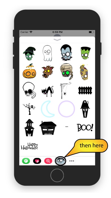 Halloween Stickers - 2017 screenshot 4