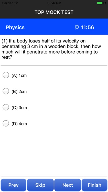 IIT JEE & NEET Top Mock Test