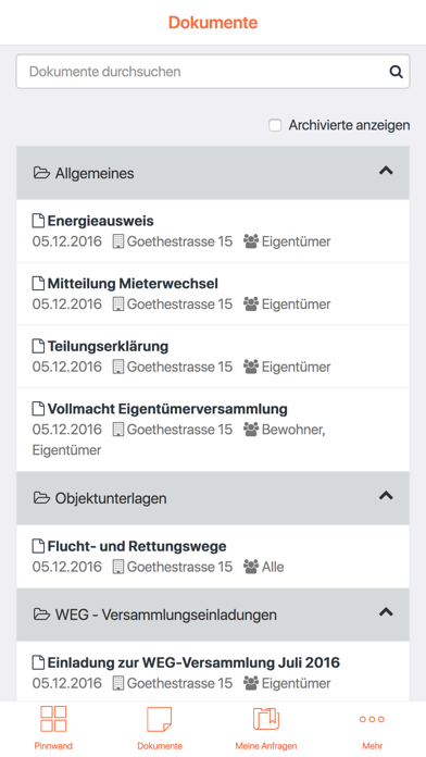 TOPAS GmbH Kundenportal screenshot 2