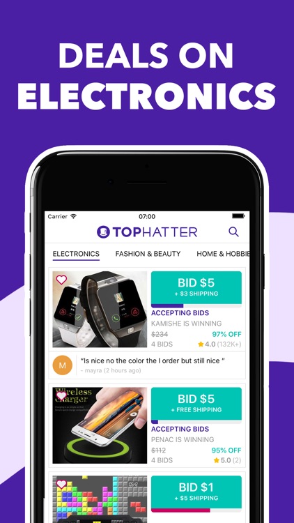 Tophatter: Fun Shopping Deals screenshot-5