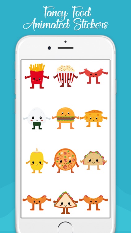 Fancy Food Animated Emojis