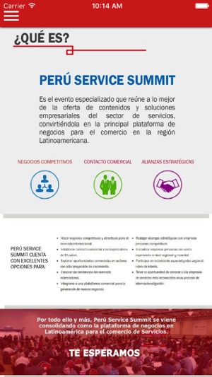 Peru Service Summit