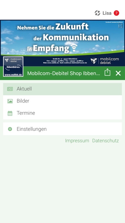 Mobilcom-Debitel Shop Ibb.