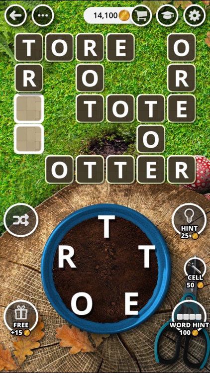 Garden of Words - Word Game