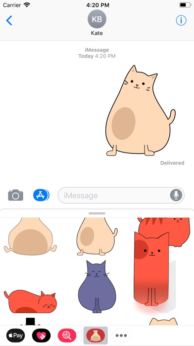 MeowMeowFacts Cat Stickers screenshot 4