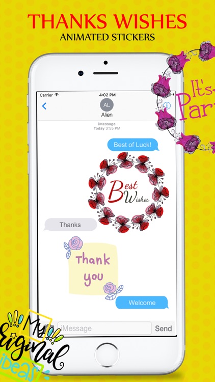 Animated Wishes Stickers Pack screenshot-3