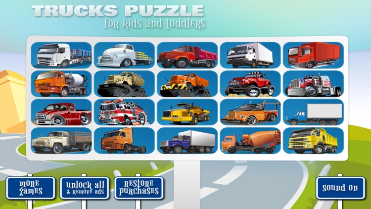 Trucks Puzzle