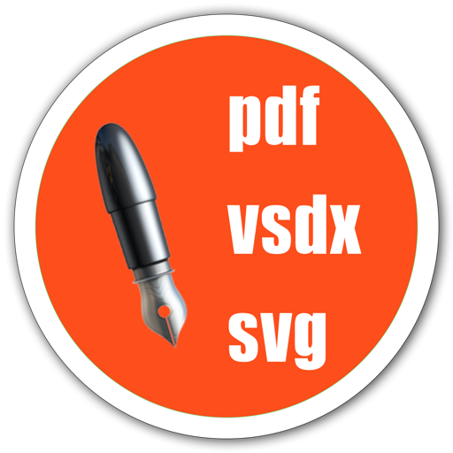 xEditor for Pdf Vsdx Svg icon
