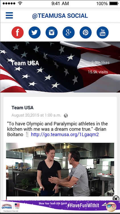 Team USA App