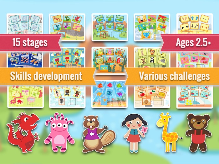 Find My Pair 2 Colors  Shapes