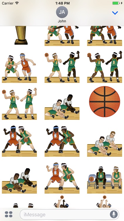 Basketball Emoji screenshot-4