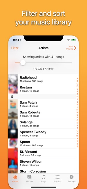 Picky Music Player