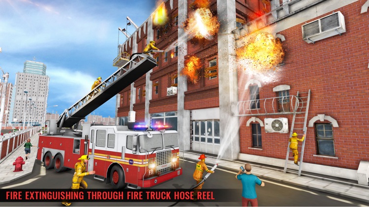 Fire Truck Driving Simulator screenshot-5