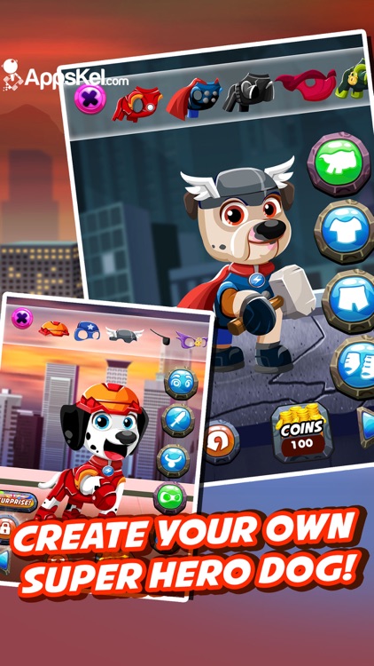 Super-Hero Pups League