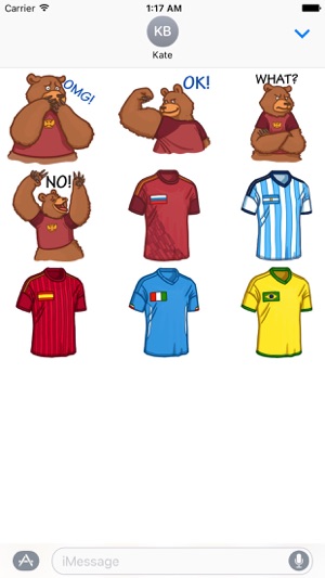 Soccer Emoji Football Stickers(圖2)-速報App