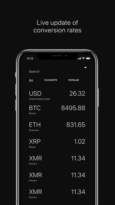 Token - Cryptocurrency Convert screenshot 2