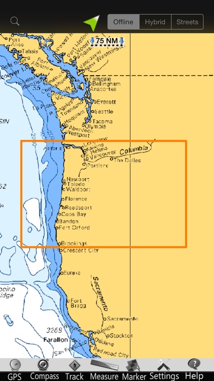 Oregon GPS Nautical Charts screenshot-4