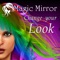 Hairstyle Magic Mirror Change your look, allows you to experiment with many new and fascinating hairstyles and lots of different color variations