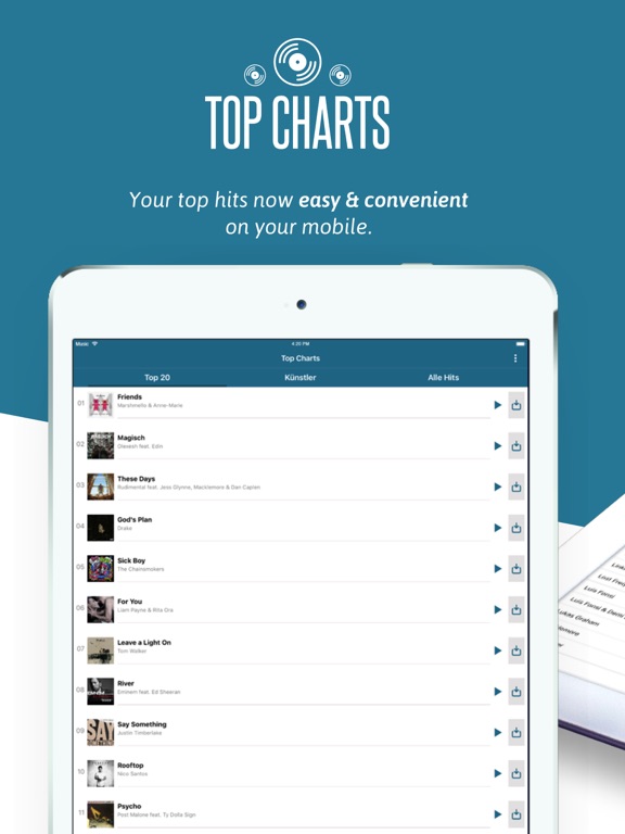 Top Music Charts Single Hits Price Drops Screenshot 1 For Top Music Charts Single Hits