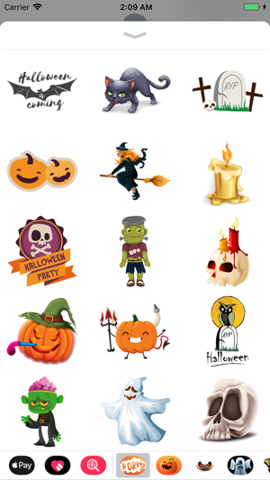 Happy Halloween Horror Sticker