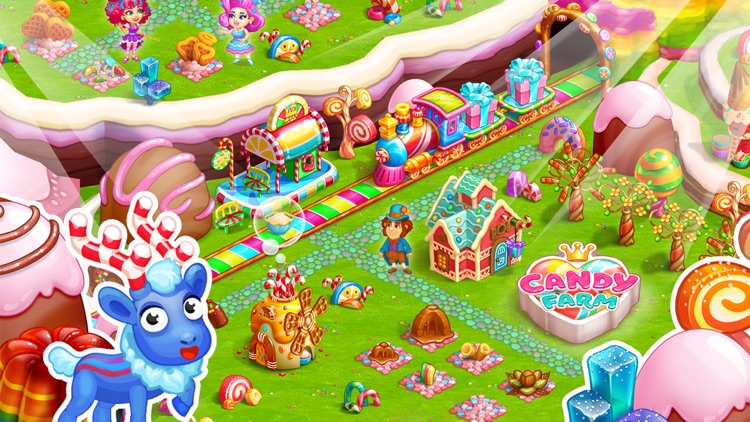 Candy Farm and Magic cake town screenshot-7