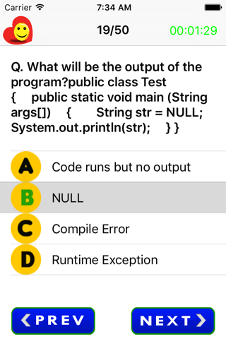 Java Quiz Questions screenshot 3
