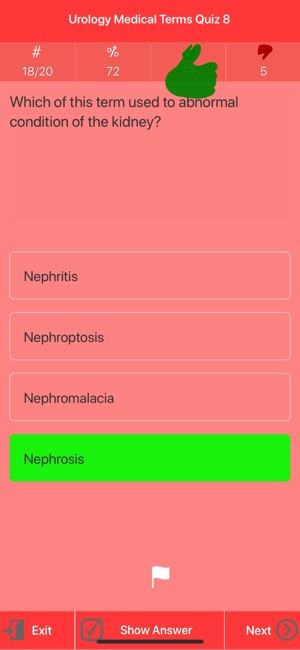 Urology Medical Terms Quiz(圖3)-速報App