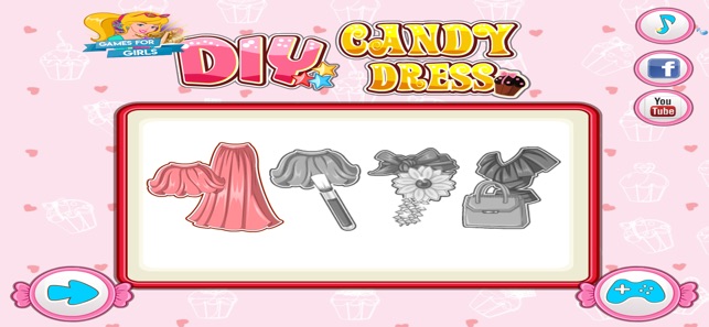 Candy Dressup Beauty Game(圖3)-速報App