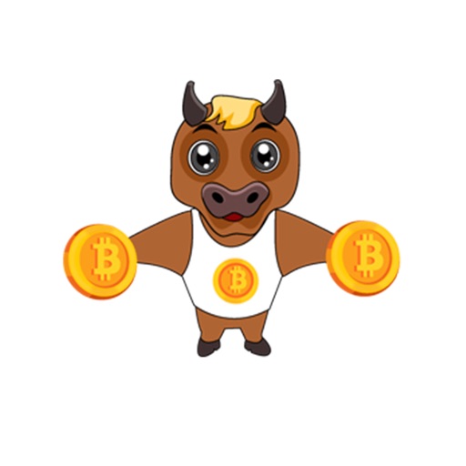 Bitcoin Bull Stickers