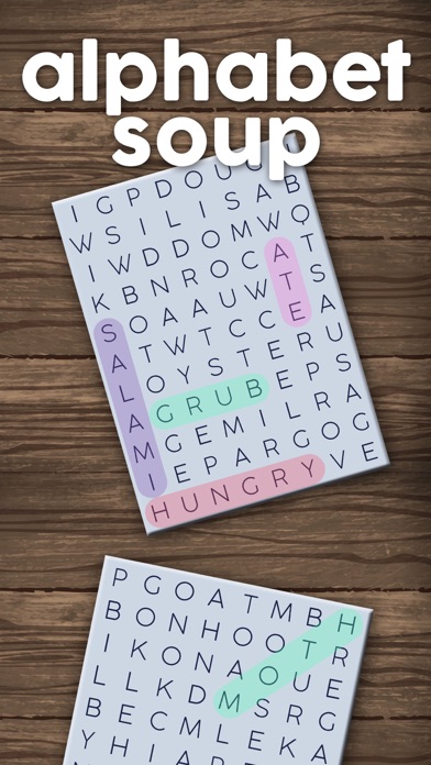 Word search in English - Unscramble hidden words screenshot 2