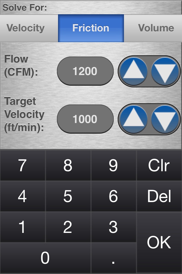 HVAC Duct Size Calculator screenshot 2