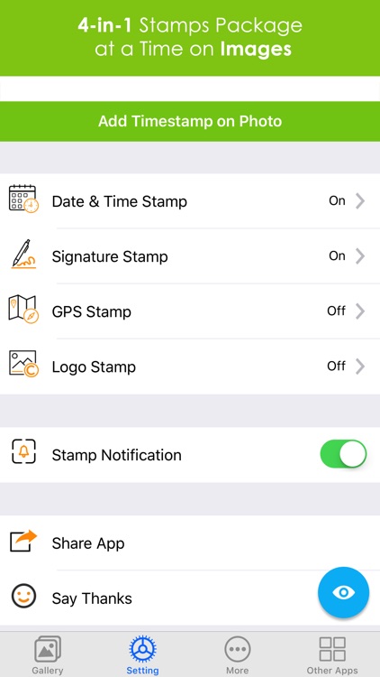 Add Text & Timestamp to Photos