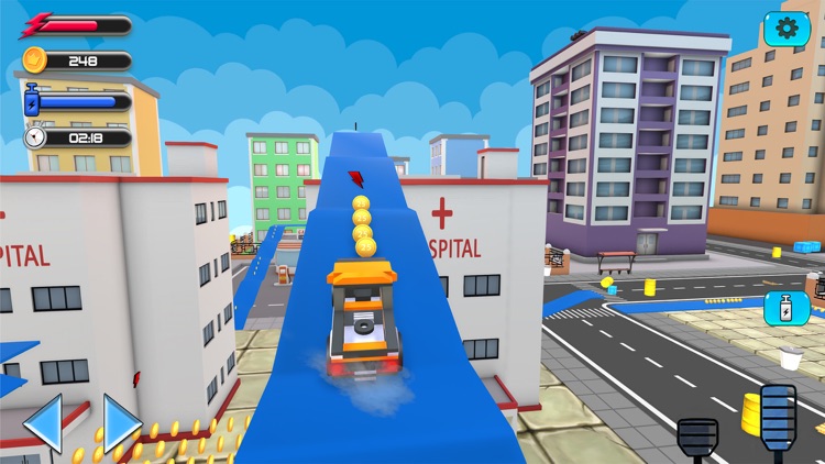 City Stunts Car Driving Games