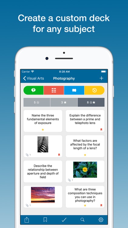 Flashcards & Quizzes - Studium